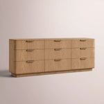 Cavenza 9-Drawer Dresser — NATURAL OAK