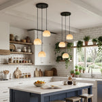Ellery Alabaster Dome Cluster Chandelier