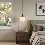 Faceted Alabaster Pendant Light — image 6
