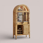 Harlina Burl Bar Cabinet — LOURA BURL
