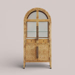 Harlina Burl Bar Cabinet — LOURA BURL