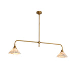 Harlowe Alabaster Two-Light Pendant Light