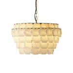 Hexagonal Layered Alabaster Chandelier — image 15