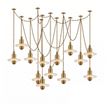 Hollis Ringed Swag Chain Chandelier
