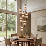 Hourglass Duo Alabaster Pendant Lamp