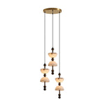 Hourglass Duo Alabaster Pendant Lamp