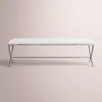 Caloria X-Base Bench — FORGED PEWTER / SNOW WHITE