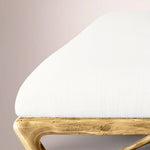 Caloria X-Base Bench — FORGED BRASS / SNOW WHITE