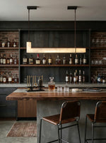 L-Shaped Linear Alabaster Pendant Lamp — image 10