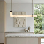 L-Shaped Linear Alabaster Pendant Lamp — image 5