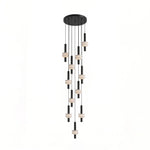 Marlen Stacked Stone Alabaster Chandelier