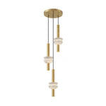 Marlen Stacked Stone Alabaster Chandelier