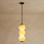 Marlowe Stacked Alabaster Chain Chandelier