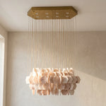 Natural Alabaster Chandelier — image 26