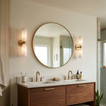 Odile Alabaster Cone Wall Sconce