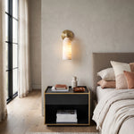 Odile Alabaster Cone Wall Sconce