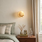 Orb Alabaster Wall Lamp