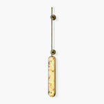Oval Lysandra Alabaster Wall Sconce