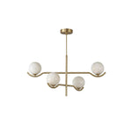Perrin Crossing Arm Globe Chandelier