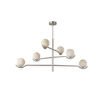 Perrin Crossing Arm Globe Chandelier