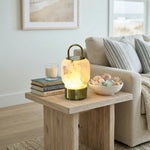 Portable Alabaster Lantern Table Lamp — image 6