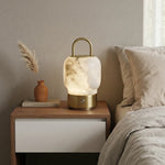Portable Alabaster Lantern Table Lamp — image 8