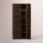 Carvella Burl Cabinet — AUBURN BURL