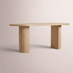 Sopravelle Desk — LIGHT OAK / 84