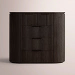 Sopravelle Tall Drawer Dresser — BLACK OAK / 50