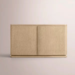 Liromelle Media Console — GREIGE OAK / DOOR 48