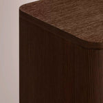 Liromelle Media Console — BROWN OAK / DOOR 48