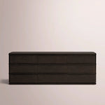 Liromelle Drawer Dresser — BLACK OAK / 9-Drawer