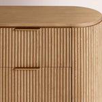 Sopravelle Tall Drawer Dresser — NATURAL OAK / 72