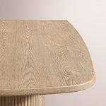 Ethoria Pedestal Rectangular Dining Table