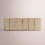 Trevia Sideboard — GREIGE OAK / CANE / 96