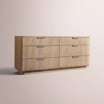 Cavenza 6-Drawer Dresser — GREIGE OAK
