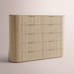 Sopravelle Tall Drawer Dresser — GREIGE OAK / 72