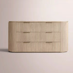 Sopravelle Drawer Dresser — WHITEWASHED OAK / 72