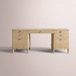 Luvoriel Desk — GREIGE OAK / 72