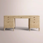 Luvoriel Desk — GREIGE OAK / 84