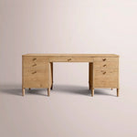 Luvoriel Desk — LIGHT OAK / 60