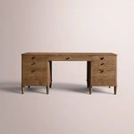Luvoriel Desk — BROWN OAK / 60