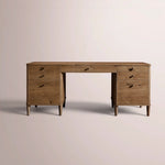 Luvoriel Desk — BROWN OAK / 72