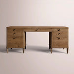 Luvoriel Desk — BROWN OAK / 84