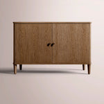 Luvoriel Sideboard — BROWN OAK / 2-DOOR 48