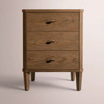 Luvoriel Closed Nightstand — BROWN OAK / 20