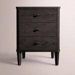 Luvoriel Closed Nightstand — BLACK OAK / 20