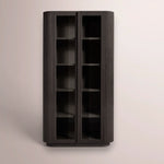 Ethoria Glass Cabinet — BLACK OAK