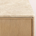 Celorin Emperador Reeded Drawer Dresser