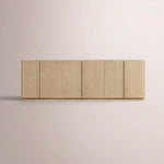 Liromelle Emperador Sideboard — GREIGE BRUSHED OAK / MARBLE / 6-DOOR 96